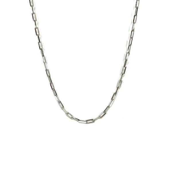 Colar Elos Pequenos Cartier Banho Platina
